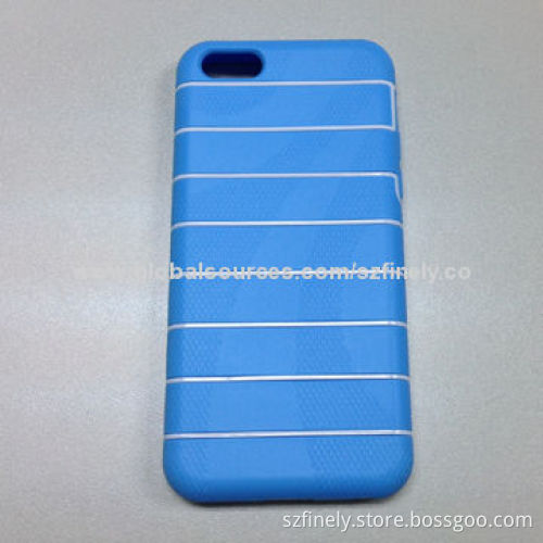PC + TPU case for iPhone 5C, 2-in-1 design, hit color design, elegant and fashion